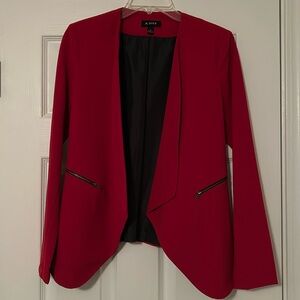 Red jacket